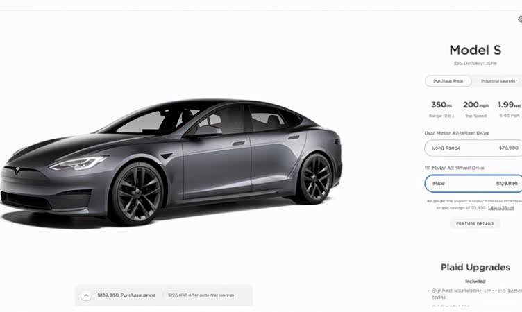 model s plaid中国售价,models中国售价 近日,选车网从相关渠道获悉,目前特斯拉旗下model s plaid车型已于